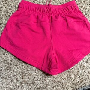 lululemon athletica Vibrant Pink Athletic Shorts